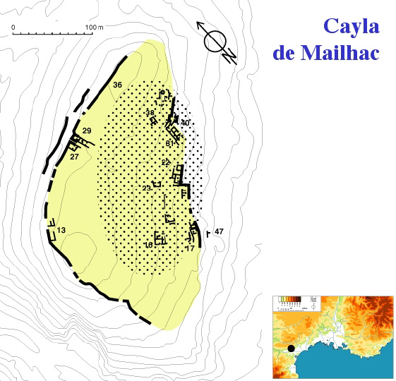 numbered-digs-on-le-cayla-map